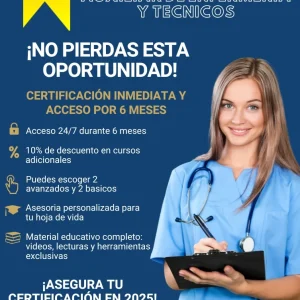 Paquete Mini Auxiliares de Enfermería